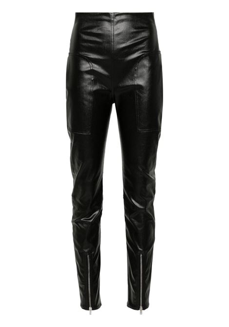 Black high-waist Dirst trousers - women RICK OWENS | RP01D2358SCT09